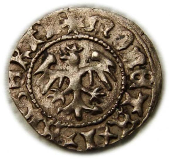 Półgrosz Jan Olbracht Kraków (2)