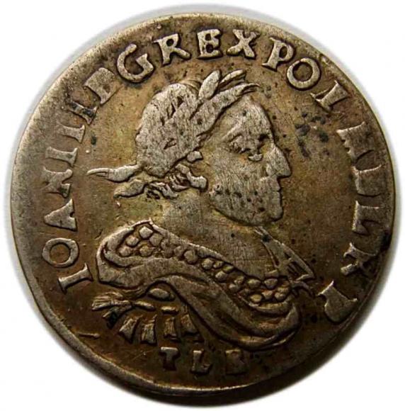 Ort 1680 Jan III Sobieski Bydgoszcz (1)