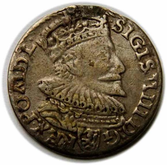 Trojak 1594 Zygmunt III Waza Malbork (1)