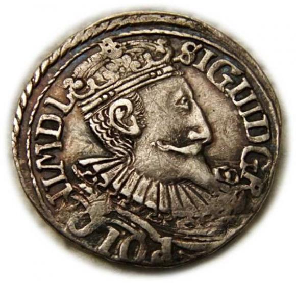 Trojak 1597 Zygmunt III Waza Olkusz (1)