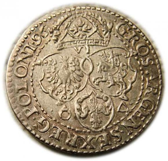 Szóstak 1596 Zygmunt III Waza Malbork (2)