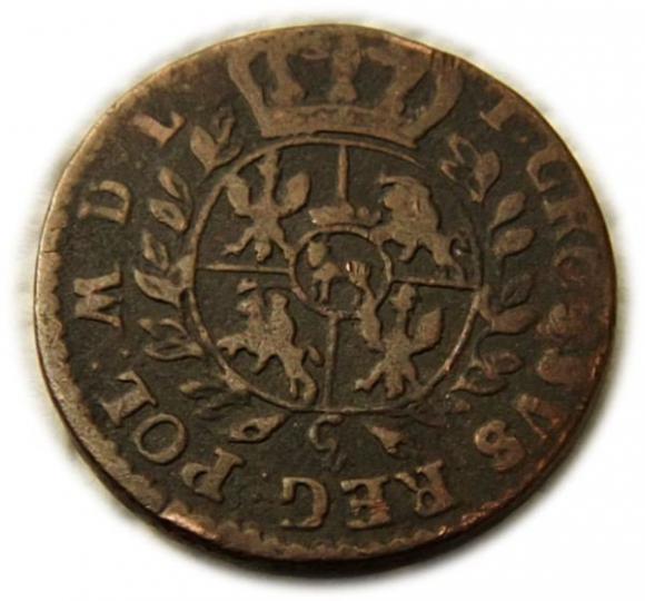 Grosz 1766 Stanisław August Poniatowski Warszawa (2)