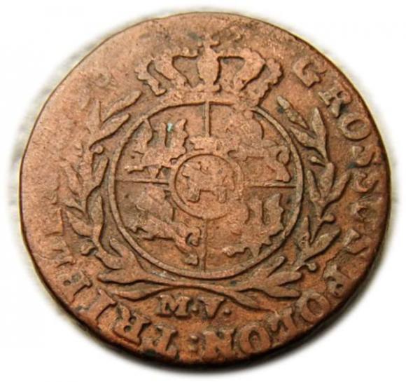 Trojak 1793 Stanisław August Poniatowski Warszawa (2)