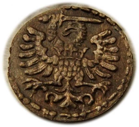 Denar 1598 Zygmunt III Waza Gdańsk (2)