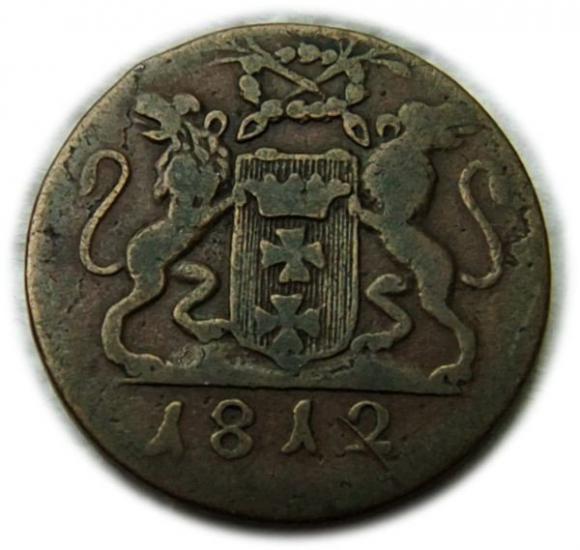 Grosz 1812 Wolne Miasto Gdańsk (2)
