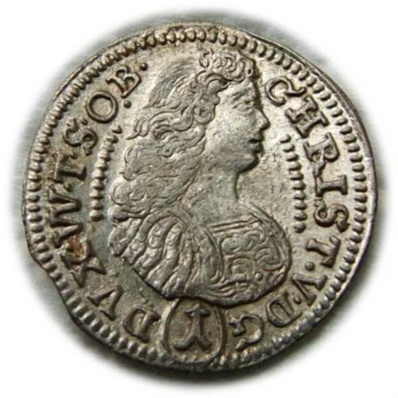 1 kreuzer 1683 Christian Ulrich I Olesnica (1)