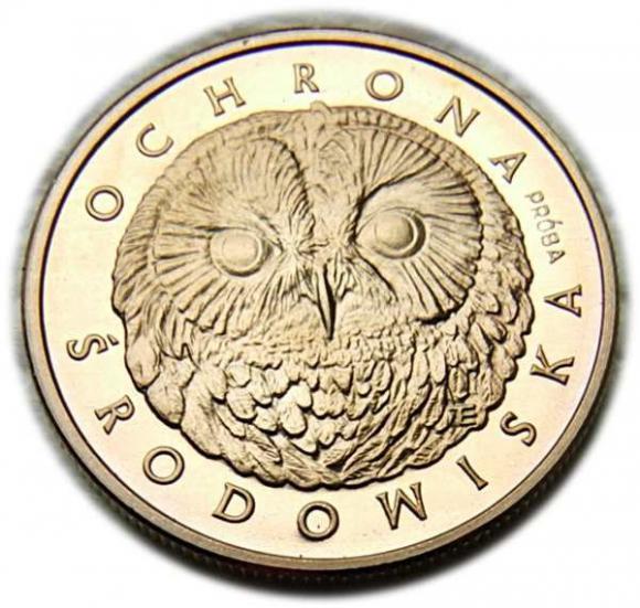 200 złotych 1986 PRL Sowa próba (1)