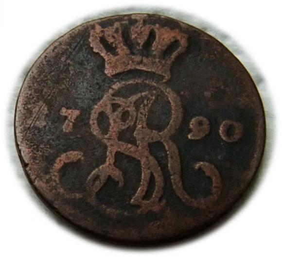 Grosz 1790 Stanisław August Poniatowski Warszawa (1)