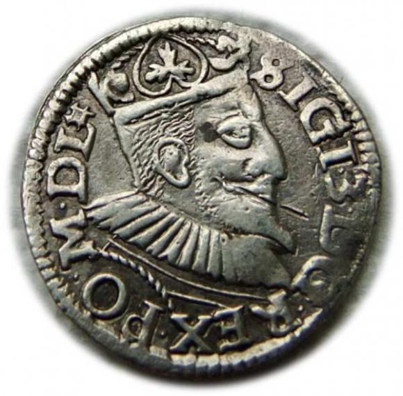 Trojak 1595 Zygmunt III Waza Wschowa (1)