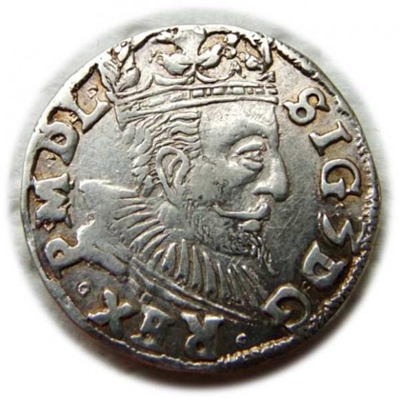Trojak 1597 Zygmunt III Waza Lublin (1)