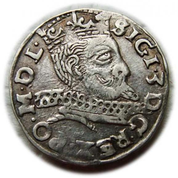 Trojak 1598 Zygmunt III Waza Wschowa (1)