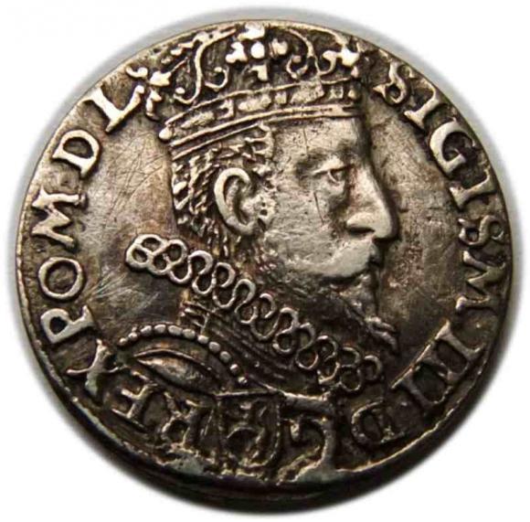 Trojak 1601 Zygmunt III Waza Kraków (1)