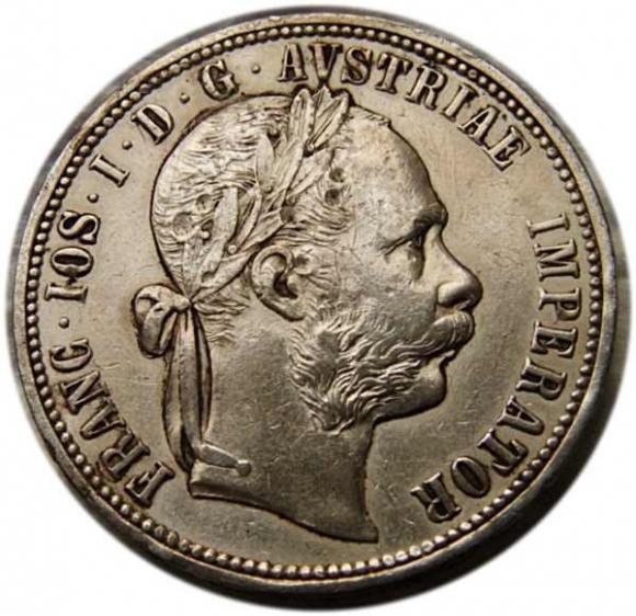 Floren 1883 Franciszek Józef I Austria Wiedeń (1)