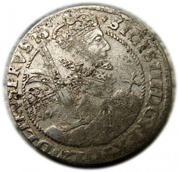 1/4 thaler 1621 Sigismund III Vasa Bydgoszcz