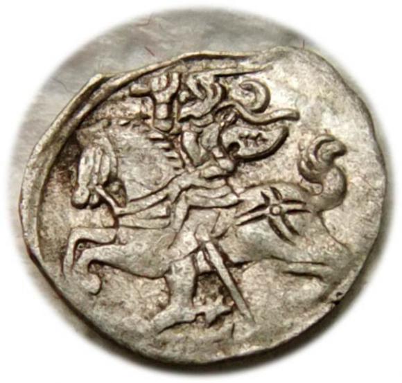 Denar Zygmunt II August Wilno (1)