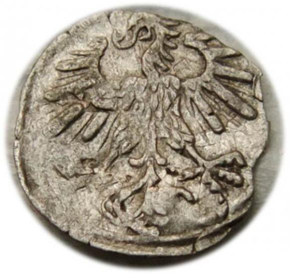 Denar 1563 Sigismund II Augustus Vilnius