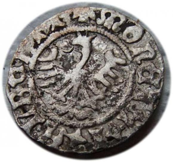 Półgrosz Jan Olbracht Kraków (2)