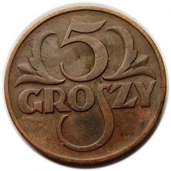5 groschen 1937 Second Polish Republic Warszawa (1)