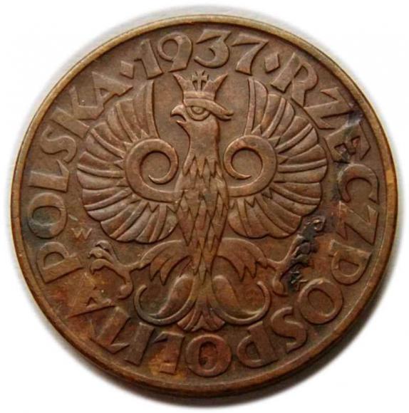 5 groschen 1937 Second Polish Republic Warszawa (2)