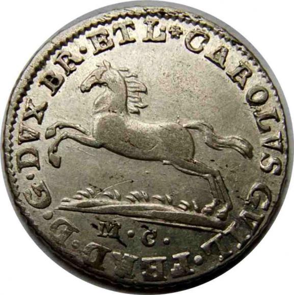 1/12 thaler 1805 Charles William Ferdinand Brunswick-Wolfenbüttel (2)