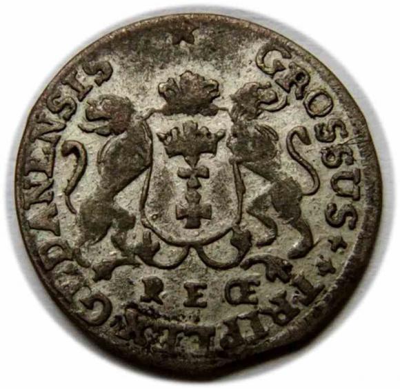 3 groschen 1760 Augustus III Gdańsk (1)