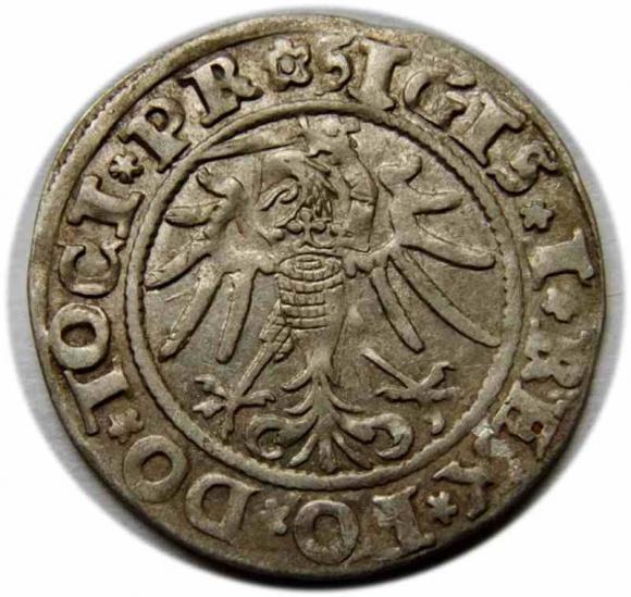 Groschen 1535 Sigismund I the Old Elbląg (2)