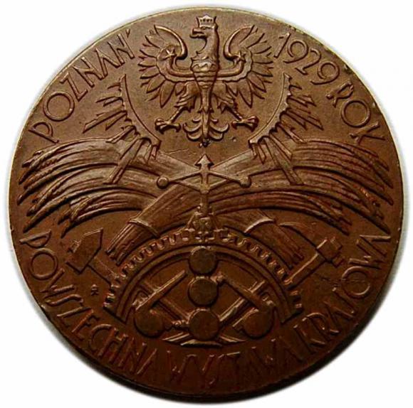 Medal 1929 Polish General Exhibition Poznań (2)