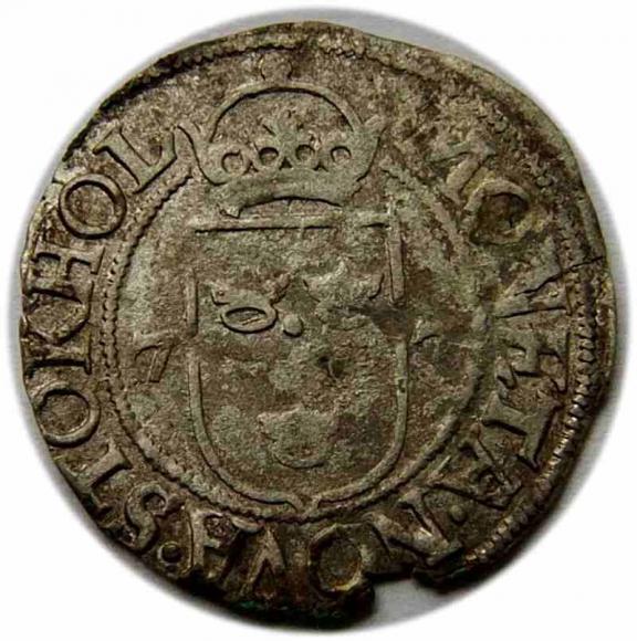 1/2 ore 1577 Jan III Waza Szwecja Sztokholm (2)