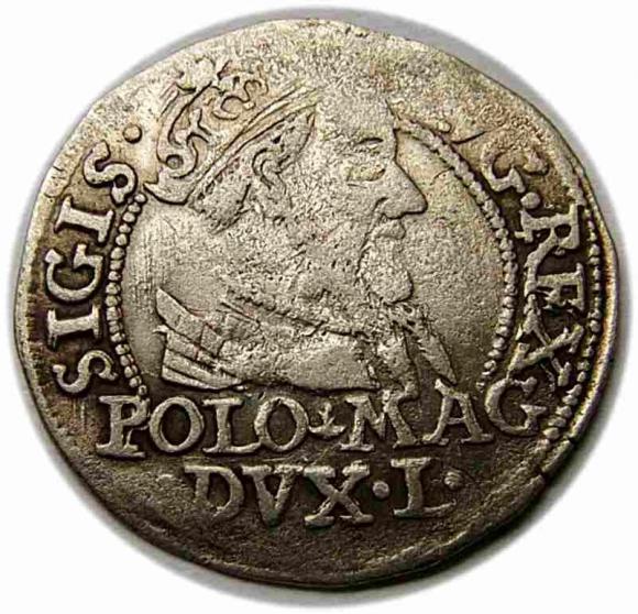 Grosz 1568 Zygmunt II August Litwa Wilno (2)