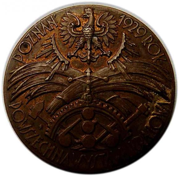 Medal 1929 Polish General Exhibition Poznan (2)