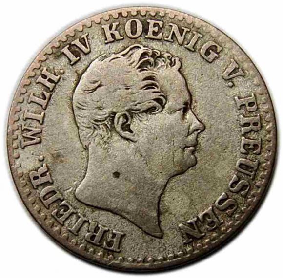 2 1/2 srebrnego grosza 1843 Fryderyk Wilhelm IV Prusy Berlin (2)