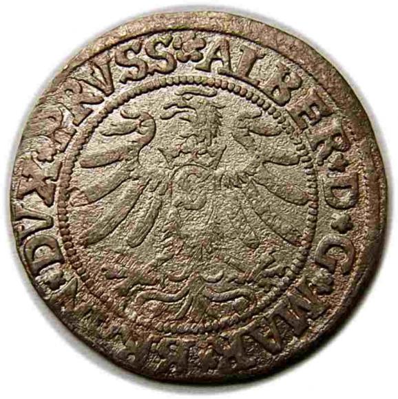 Groschen 1532 Albert of Prussia Duchy of Prussia Kaliningrad (2)