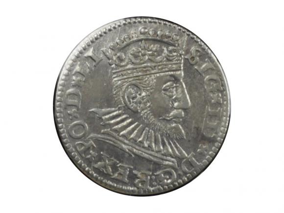 Trojak 1592, Ryga, Zygmunt III Waza (1)