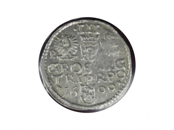 trojak 1600, Poznań, Zygmunt III Waza (2)