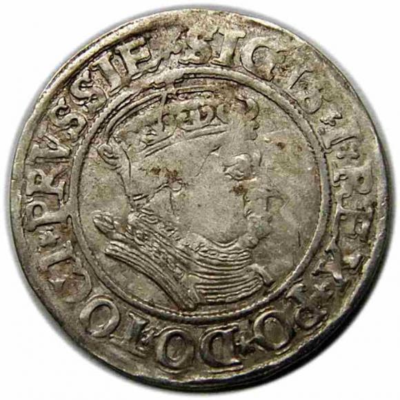 Groschen 1534 Sigismund I the Old Royal Prussia Torun