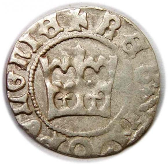 Półgrosz Jan Olbracht Kraków (1)