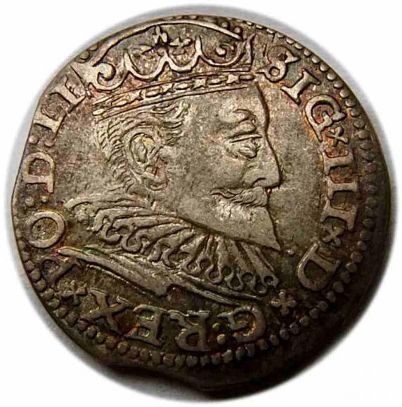 3 groschen 1595 Sigismund III Vasa Riga (1)