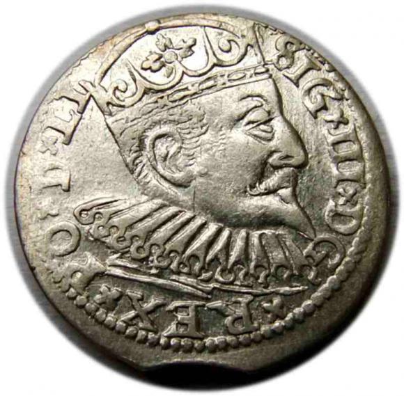 Trojak 1598 Zygmunt III Waza Ryga (1)