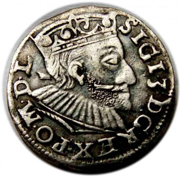 Trojak 1592 Zygmunt III Waza Poznań (1)