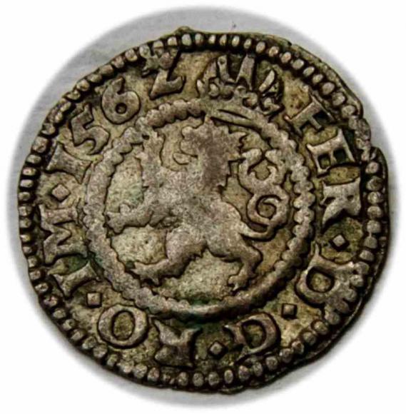 Halerz 1562 Ferdynand I Habsburg Kutna Hora (1)