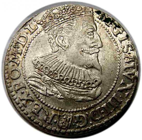Szóstak 1596 Zygmunt III Waza Malbork (1)