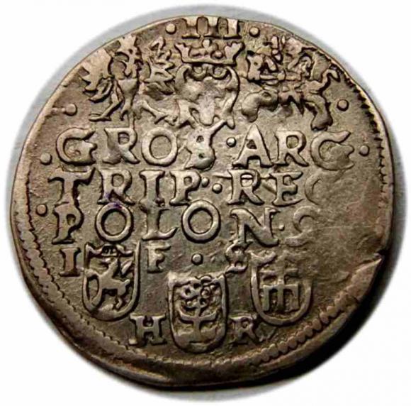 Trojak 1596 Zygmunt III Waza Bydgoszcz (2)