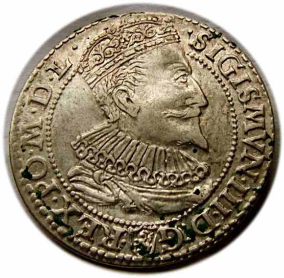 Szóstak 1596 Zygmunt III Waza Malbork (1)