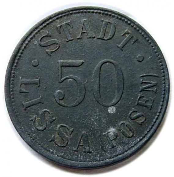 50 pfennig 1917 Leszno / Lissa (1)