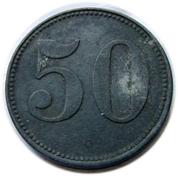 50 pfennig 1917 Leszno / Lissa (2)