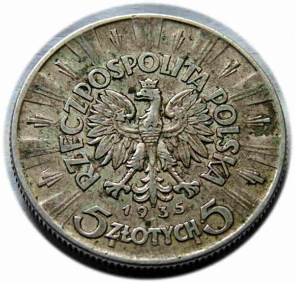 5 złotych 1935 Józef Piłsudski (2)