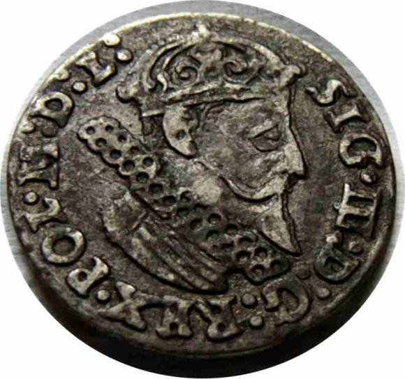 Trojak 1624 Zygmunt III Waza Kraków (1)