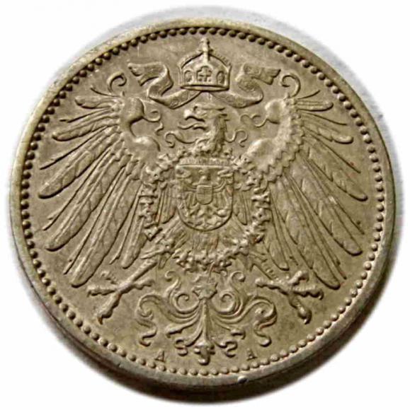 1 marka 1915 Wilhelm II Hohenzollern Prusy Berlin (2)