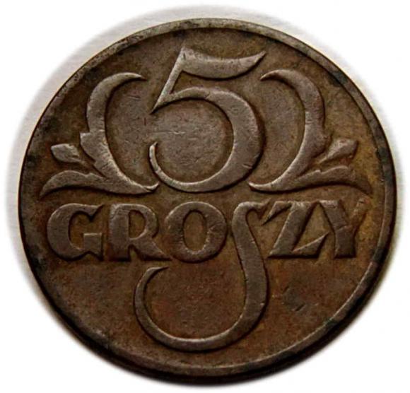 5 groszy 1923 II RP Warszawa (1)