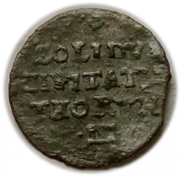 Szeląg 1671 Michał Korybut Wiśniowiecki Toruń (2)